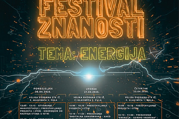 Festival znanosti u Puli: Od antimaterije do galaktičkih megastruktura!