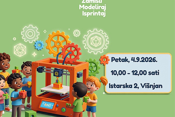 3D dan u OŠ Višnjan uz i-STEM – od ideje do stvarnog predmeta!