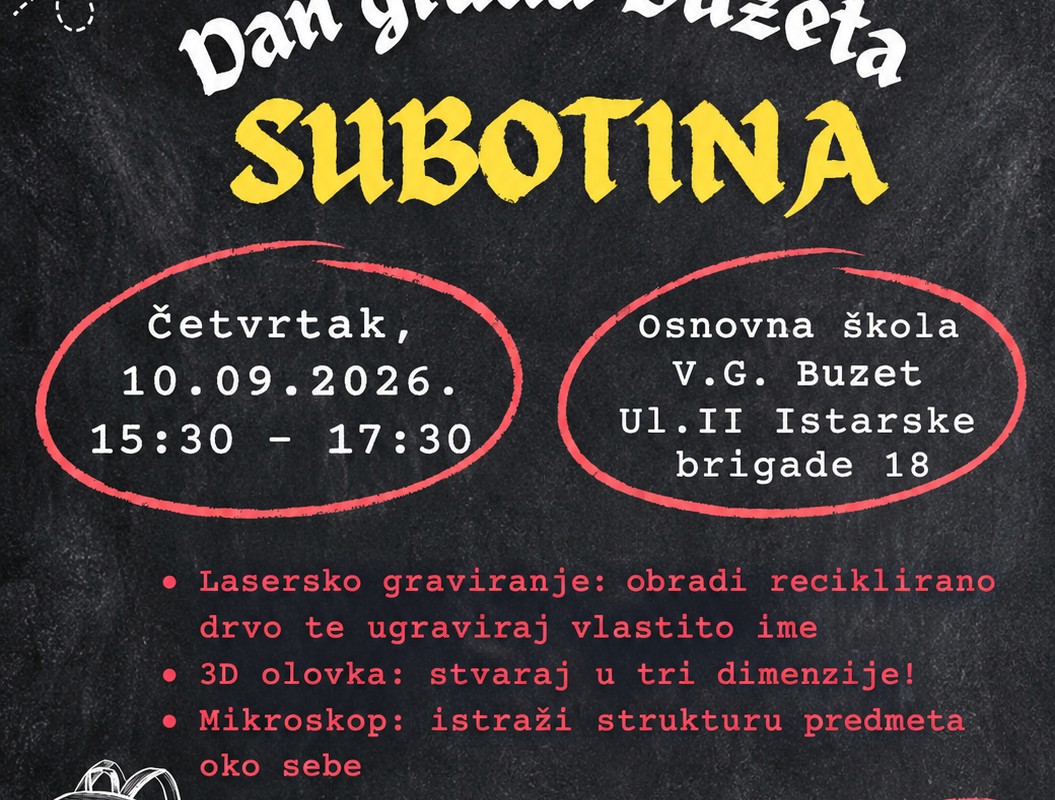 U susret Subotini i novoj školskoj godini: ZTK IŽ donosi STEM avanturu u OŠ Buzet!