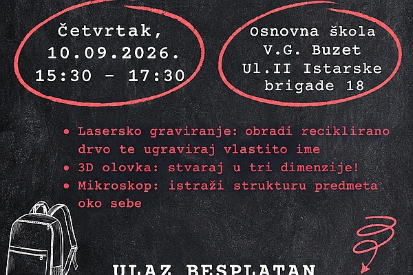 U susret Subotini i novoj školskoj godini: ZTK IŽ donosi STEM avanturu u OŠ Buzet!