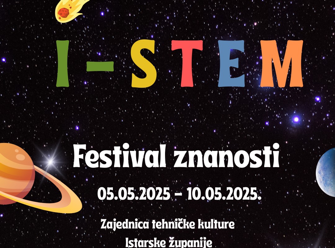 Oboji svoj um znanjem! Pozivamo svu djecu i srednjoškolce na besplatan Festival znanosti u Zajednici tehničke kulture od 05. do 10. svibnja 2025.