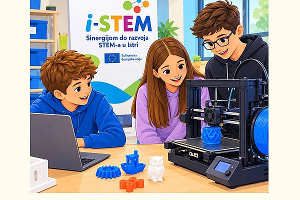 i-STEM stiže na pulski Forum – zakoračimo zajedno u svijet 3D tehnologije!