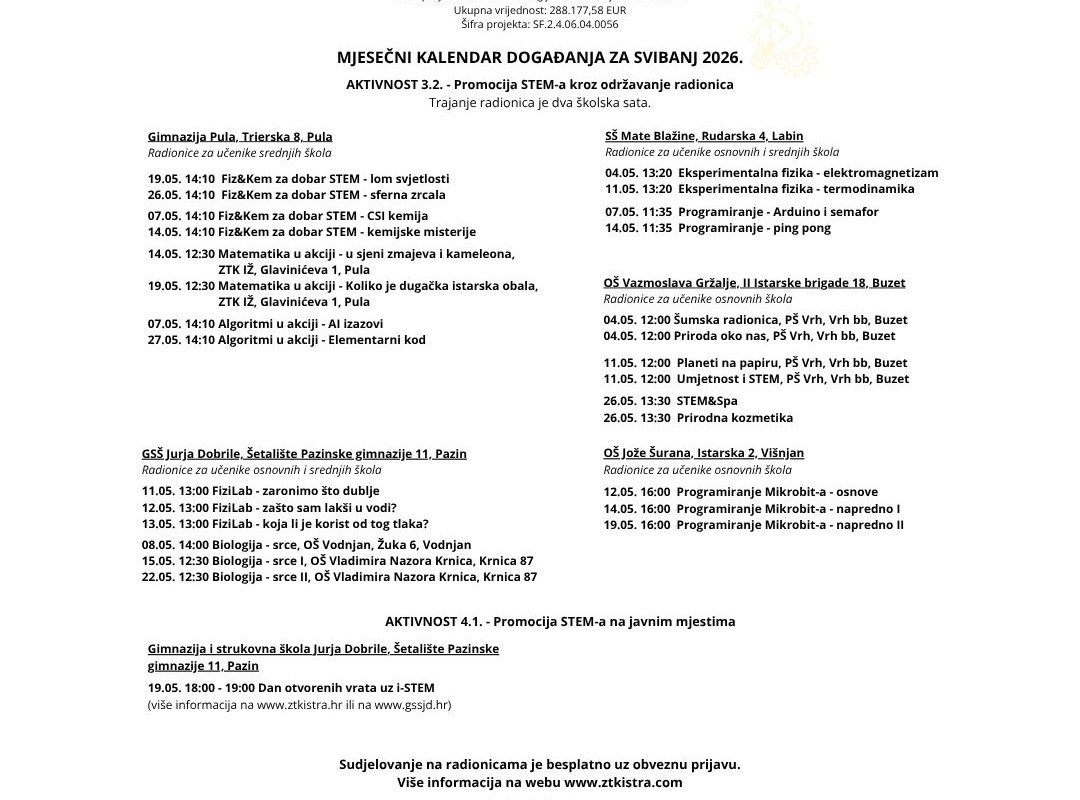 i-STEM svibanj