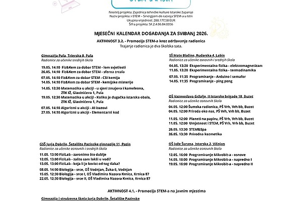 i-STEM svibanj
